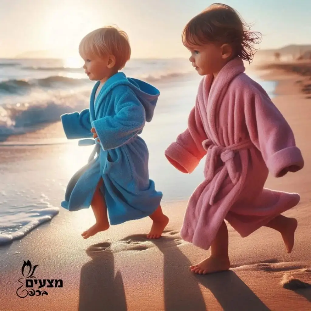 חלוק מגבת לילדים
