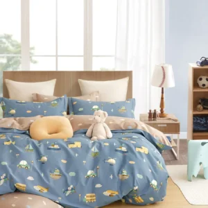 סט מצעים 100% כותנה אורגנית טראפיק